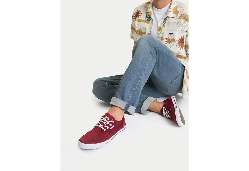 Quiksilver Quiksilver Herren-Sneaker in Burgunderrot Sneaker, Rot, – Produktbild 2 von 4