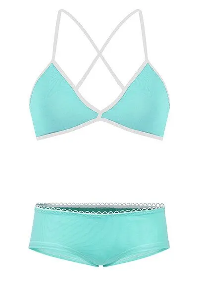 Frija Omina Frija Omina Set: Bio BH + Hipster hell, Mint, – Produktbild 3 von 4
