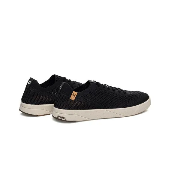 SAOLA SAOLA Vegane Sneakers - ultra leicht und komfortabel ohne keine Fersenverstärkung - Ezo M, Black, – Produktbild 2 von 3