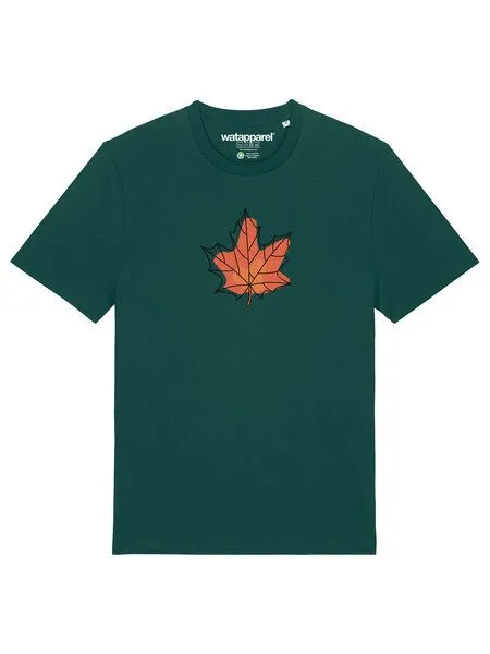 watapparel watapparel T-Shirt Unisex Herbst, Glazed green, – Produktbild 2 von 3