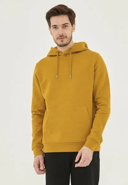 ORGANICATION ORGANICATION Hoodie aus Bio-Baumwolle, Tobacco, – Produktbild 1 von 4