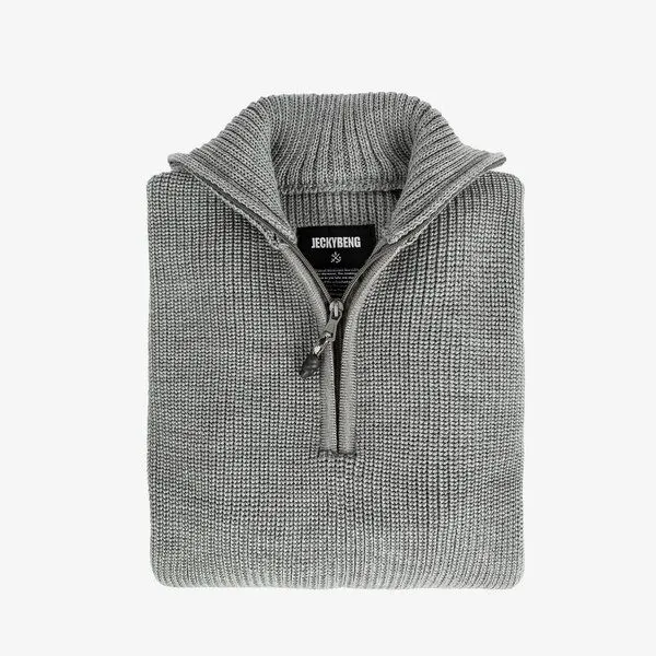JECKYBENG JECKYBENG The MERINO TROYER, Grau, – Produktbild 1 von 4