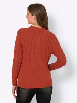 heine Stehkragenpullover rostrot – Produktbild 1 von 1