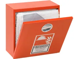 WERO WERO Wandbehälter für Löschdecken, leer, aus Stahlblech, 30 x 30 x 12,5 cm – Produktbild 1 von 1