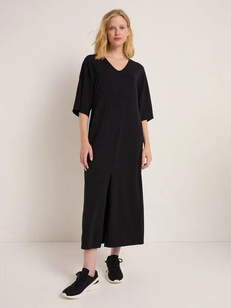 LANIUS LANIUS Kleid aus Bio-Baumwolle und TENCEL Lyocell, Black, – Produktbild 1 von 4
