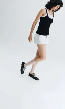 Prev Prev Damen vegan Ballerinas Mae Schwarz – Produktbild 1 von 1