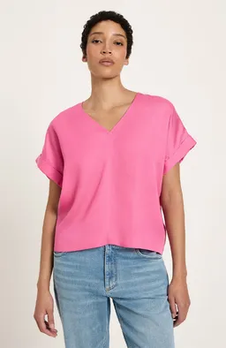 LANIUS Lanius Damen vegan Bluse Rosa – Produktbild 1 von 1