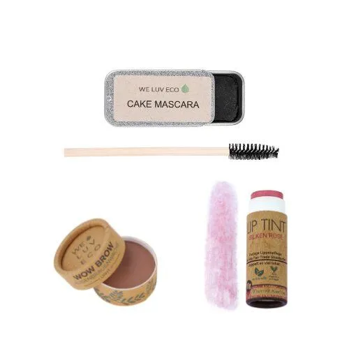 WE LUV ECO WE LUV ECO BEGINNER – Zero Waste Make Up Set, Silken rose (rosa), – Produktbild 1 von 1