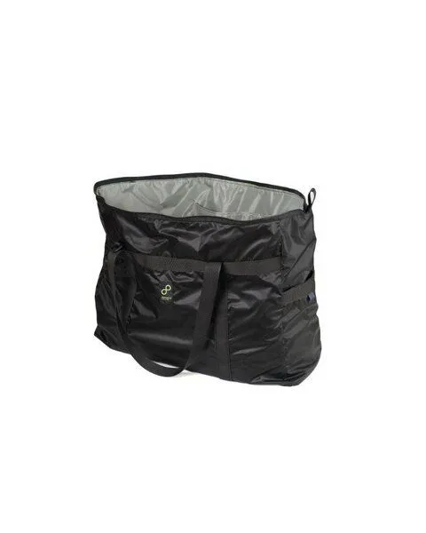 DEMANO DEMANO Travel Bag Hergestellt aus Fallschirmresten, Schwarz, – Produktbild 3 von 3