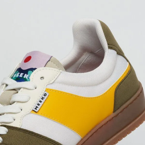 MEEKO MEEKO Nachhaltige, vegane und recycelte sneaker - Kiboko Cordura®, Khaki, – Produktbild 2 von 4