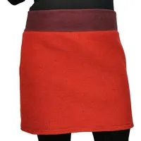 liebewicht Rock Wollrock kurz Wollwalk bio Unikat mit Stickerei liebewicht – Produktbild 1 von 1