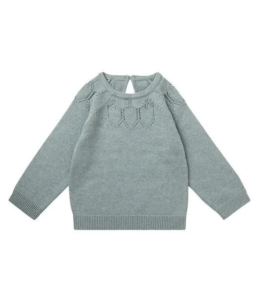 Sense Organics sense-organics Strickpulli Honovi, Light olive, – Produktbild 1 von 1