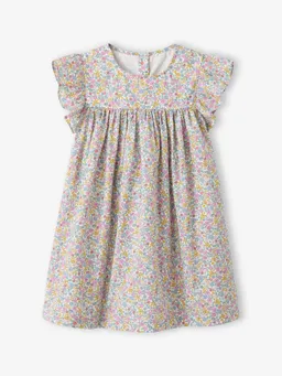 Vertbaudet Kurzärmeliges Mädchen Sommerkleid – Produktbild 1 von 1