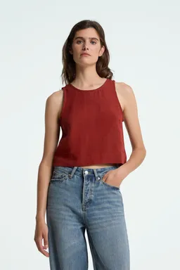 Kings Of Indigo Kings of Indigo Damen vegan Top Belle Rot – Produktbild 1 von 1
