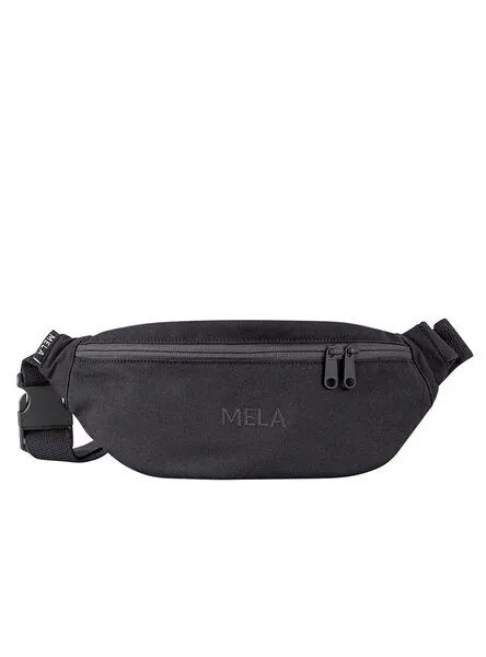 MELA Bauchtasche Hip Bag | von MELA | Fairtrade & GOTS zertifiziert, All black, – Produktbild 1 von 4