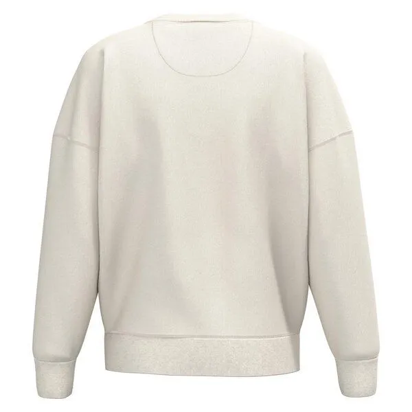 YTWOO YTWOO Damen Basic Sweatshirt, Ivory, – Produktbild 3 von 4