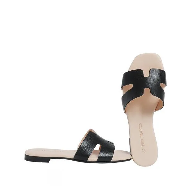Ten Points Ten Points Damen Pantolette Madeleine, Black, – Produktbild 3 von 3