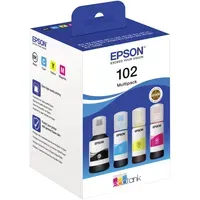 Epson Epson 4er Set Tinte 102 schwarz, cyan, magenta, gelb – Produktbild 4 von 4