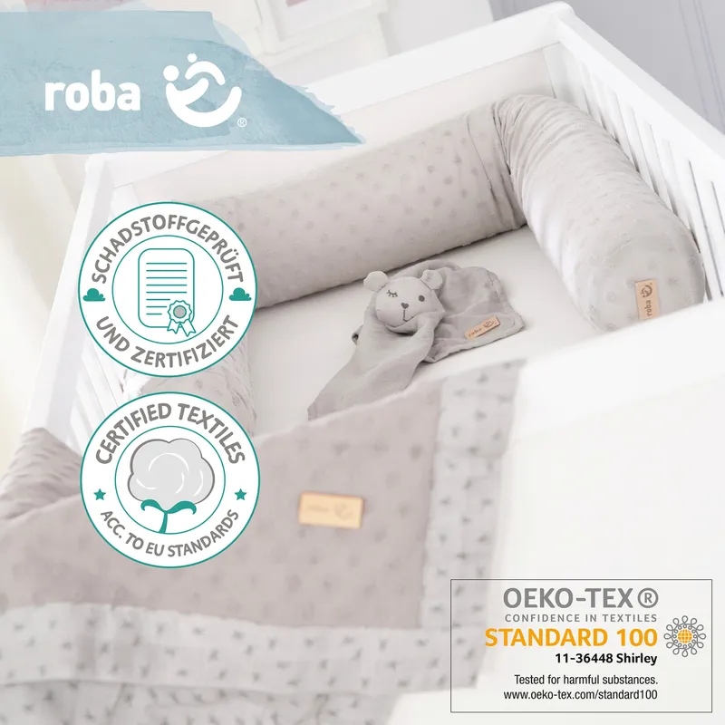 roba Roba Geschenkset Baby Kuscheln und Spielen Lil Planet grau – Produktbild 2 von 2
