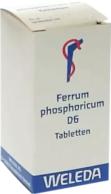 Weleda WELEDA FERRUM PHOSPHORICUM D 6 Tabletten 80 St Tabletten – Produktbild 1 von 1