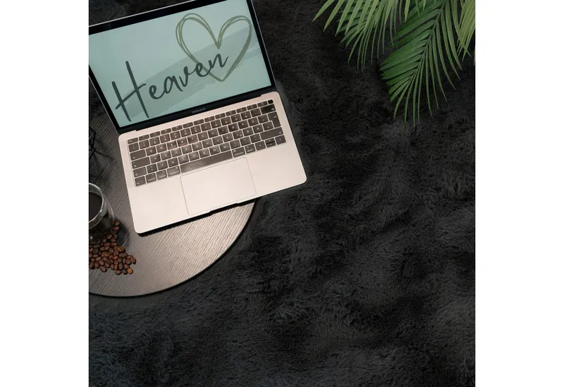 Consilio Concept Fellteppich Teppich Hasenfell Imitat HEAVEN Fell Hochflor rechteckig Höhe: 50 mm, Grau, – Produktbild 4 von 7