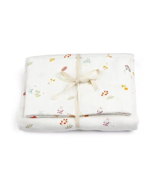 Little Boar Little Boar Kinder Bettwäsche Forest & Flowers – Produktbild 6 von 7
