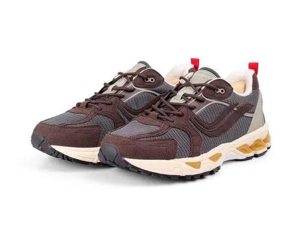 Genesis Footwear Genesis Footwear G-Ultra Colorfull - vegane Men Sneaker, Brown/ d.grey, – Produktbild 1 von 4