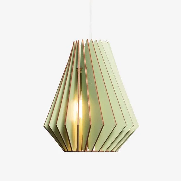 IUMI DESIGN IUMI DESIGN Leuchte Hektor, Grün lasiert, – Produktbild 1 von 3