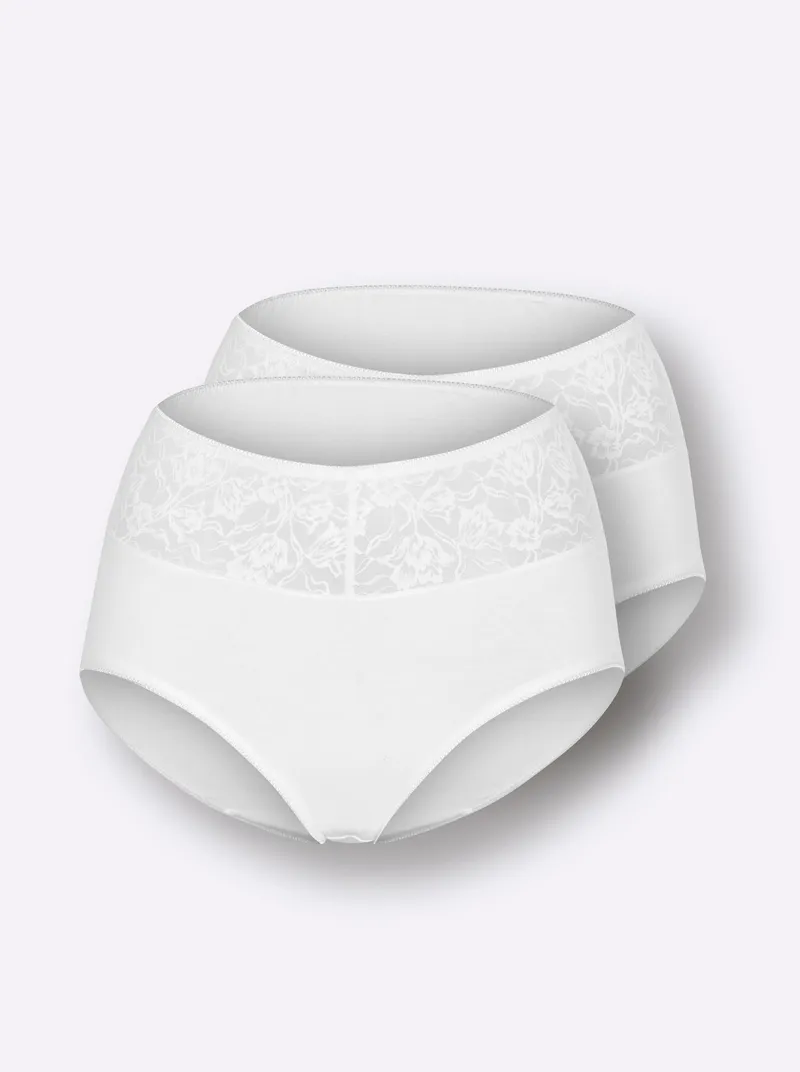 wäschepur Taillenslip weiß, Weiß, – Produktbild 1 von 3