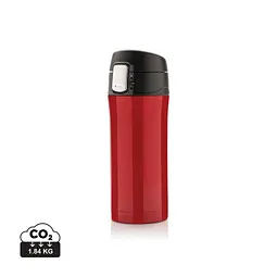 XD Collection XD COLLECTION Easy-Lock Vakuum-Becher aus RCS recyceltem Stainless-Steel, rot – Produktbild 1 von 1