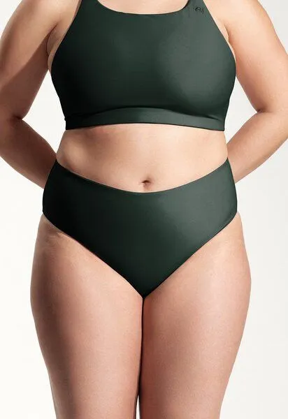 Oy Oy Surf Bikini Hose „Fugu“, Nachtgrün, – Produktbild 2 von 4