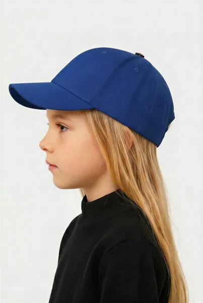 Lou-i Lou-i Kinder Cap Bio-Baumwolle, Royalblau, – Produktbild 2 von 4