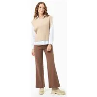 ORGANICATION ORGANICATION Hose aus TENCEL Lyocell und Bio-Baumwolle, Cocoa brown, – Produktbild 1 von 1