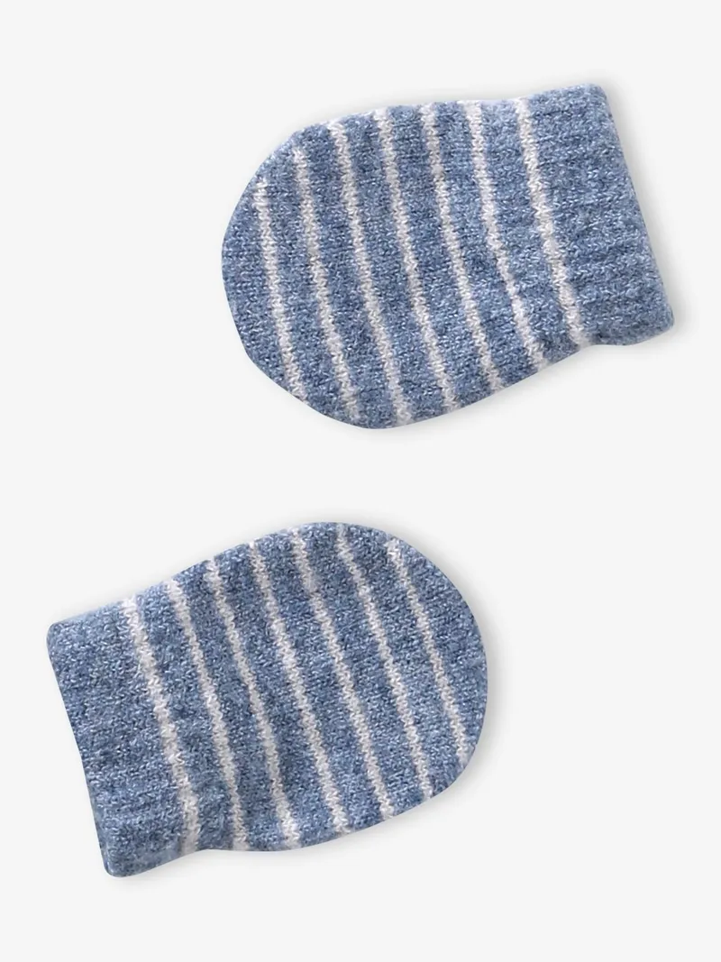 Vertbaudet Baby-Set aus Mütze, Aquamarine, – Produktbild 3 von 4