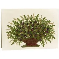 GLOBO Fair Trade GLOBO Fair Trade Grußkarte Wildblumen VIOLETTER STRAUSS – Produktbild 1 von 1