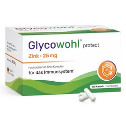 Glycowohl Glycowohl Zink-Komplex 25 mg hochdosierte Kapseln vegan – Produktbild 1 von 1