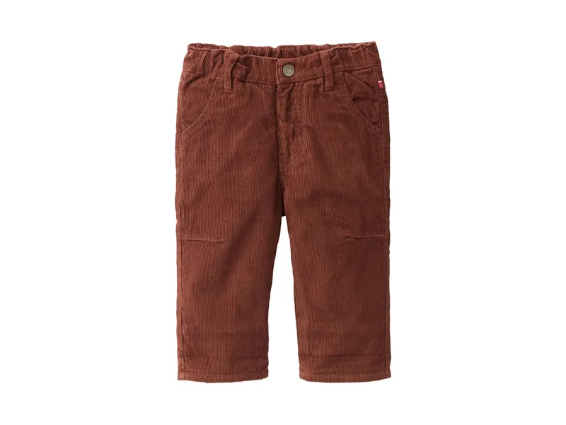 People Wear Organic People Wear Organic Kord-Hose Bio-Baumwolle (kbA) gefüttert mahagoni 104, Braun, – Produktbild 1 von 1