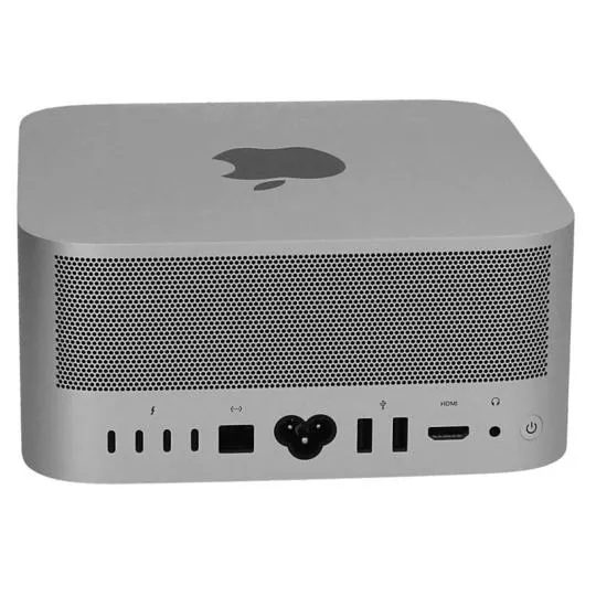 Apple Apple Mac Studio 2022 M1 Max 10-Core CPU | 24-Core GPU 512 GB SSD 32 GB silber, Silber, – Produktbild 2 von 2