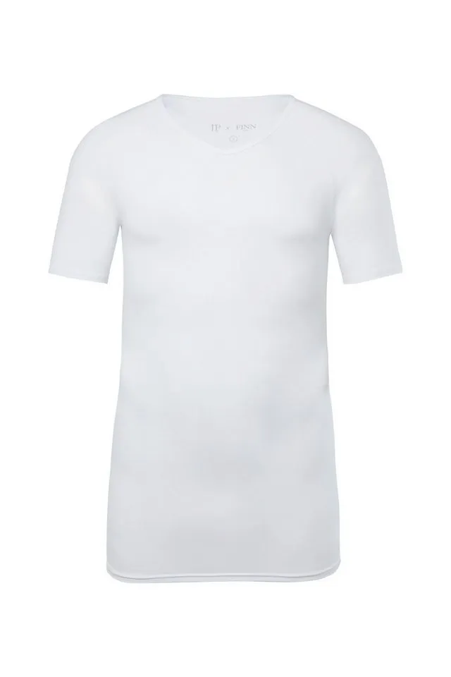 JP1880 Unterziehshirt X Finn Shapewear-Unterhemd Halbarm, Weiß, – Produktbild 2 von 4