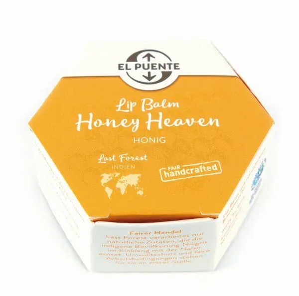 El Puente El Puente Lip Balm "Honey Heaven" | Fair Trade, Mehrfarbig, – Produktbild 1 von 3