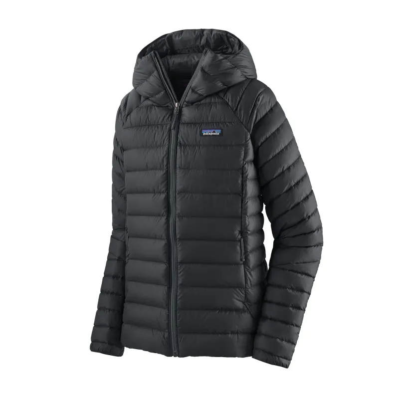 Patagonia Daunenjacke mit Kapuze, Damen Patagonia, Noir, – Produktbild 1 von 1