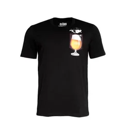 FÄDD Herren T-Shirt Rundhals aus Bio-Baumwolle "Bier BT" Schwarz von Fädd – Produktbild 1 von 1