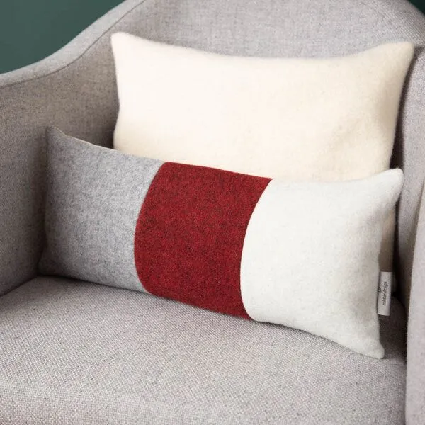 nahtur-design nahtur-design Rückenkissen mit Wollefüllung | Rückenstützkissen, No_13 (bunt), – Produktbild 1 von 4