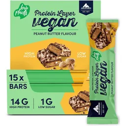 MULTIPOWER Vegan Protein Layer - 15x55g - Peanut Butter – Produktbild 1 von 1