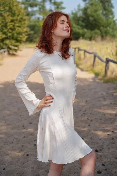 Vivien Joy Vivien Joy Winterkleid - Lya Kleid, Creamy white (weiss), – Produktbild 1 von 4