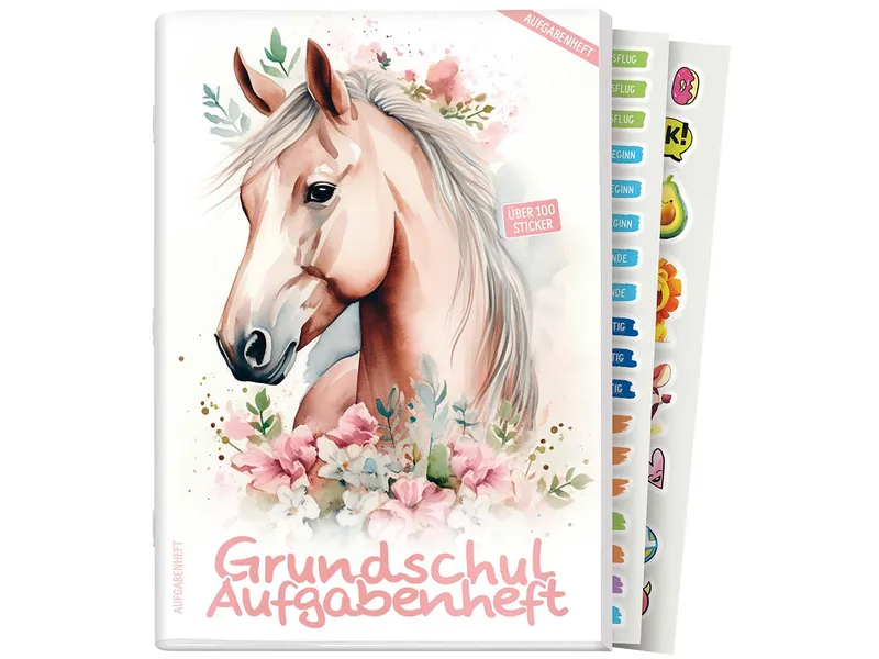 Häfft Häfft Grundschul-Aufgabenheft DIN A5, Leopard, – Produktbild 2 von 2