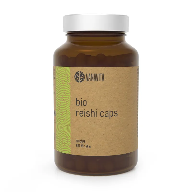 GymBeam Bio VanaVita BIO Reishi 90 Kapseln – Produktbild 1 von 1