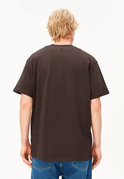 ARMEDANGELS ARMEDANGELS MAARKOS MID WEIGHT Herren T-Shirt aus Bio-Baumwolle, Claystone, – Produktbild 2 von 4