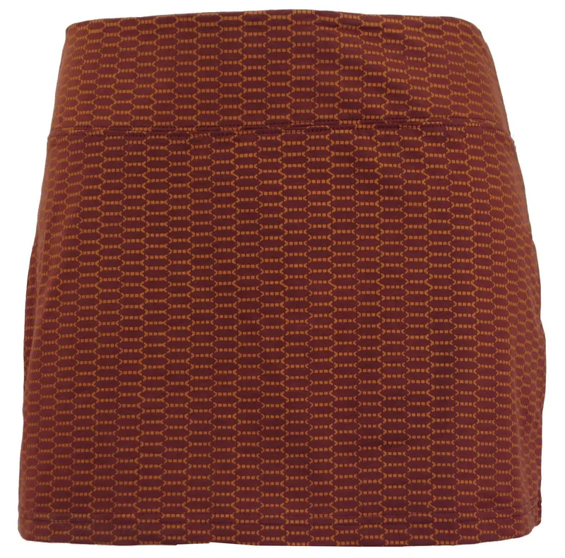 Guru-Shop Minirock Minirock aus Bio-Baumwolle, Hüftschmeichler,.. alternative Bekleidung, Orange|rot, – Produktbild 1 von 4