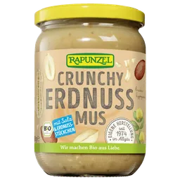 RAPUNZEL Erdnussmus Crunchy mit Salz bio (500g) – Produktbild 1 von 1